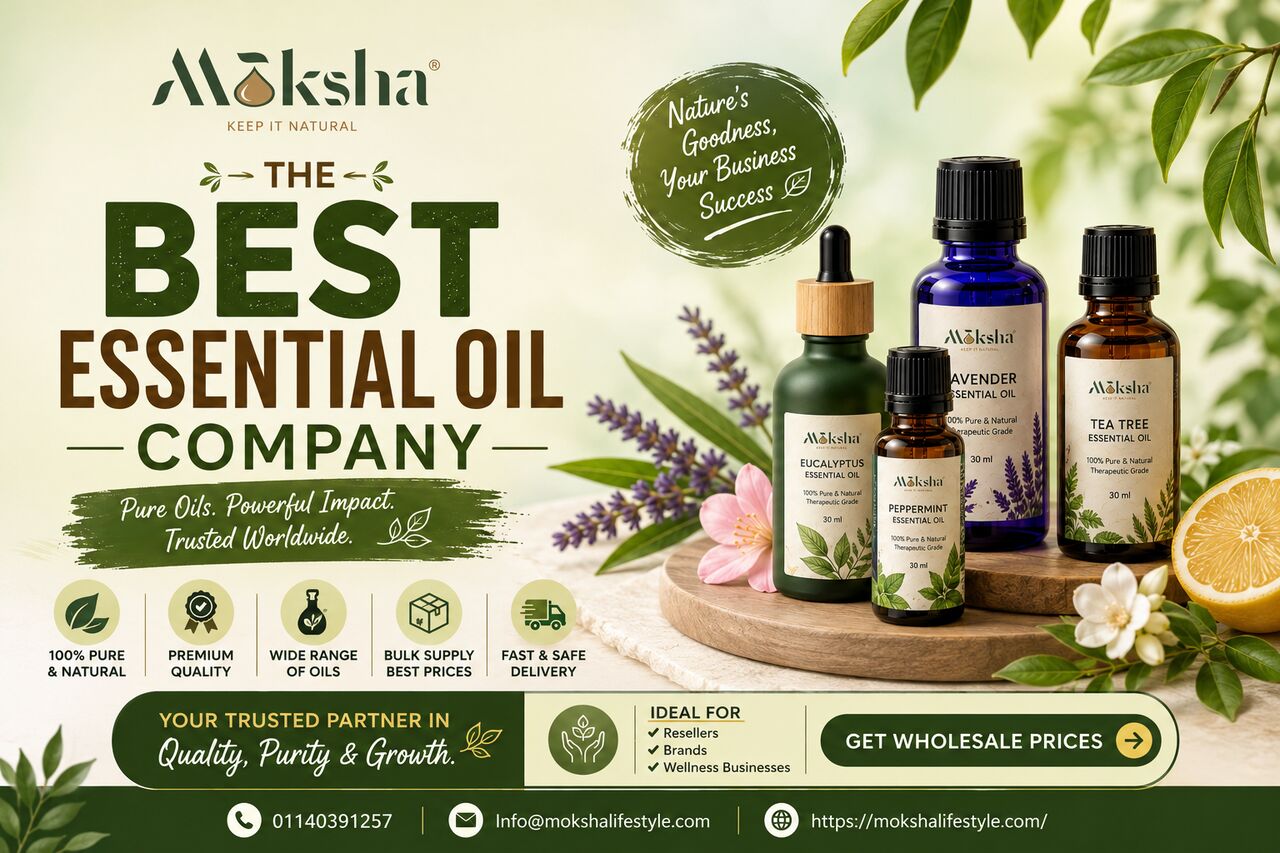 Mumbai, Wholesale Products, Best Essential Oil Company In India | Moksha Lifestyle