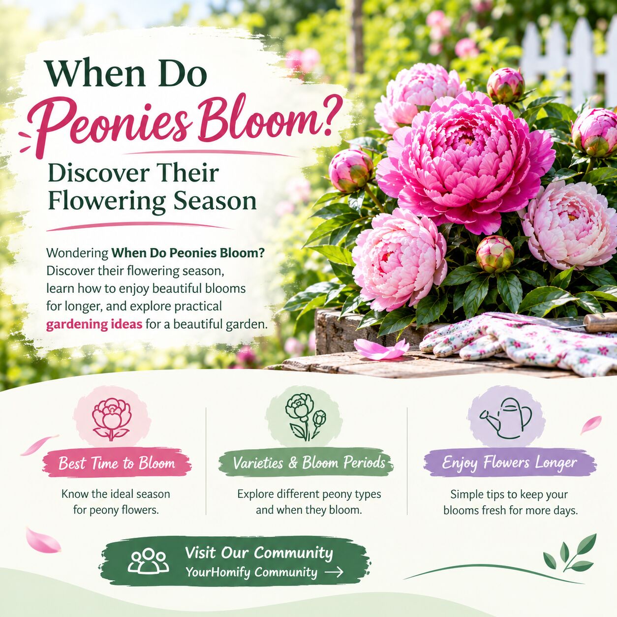 New York, Lessons Offered, When Do Peonies Bloom? Discover Their Flowering Season