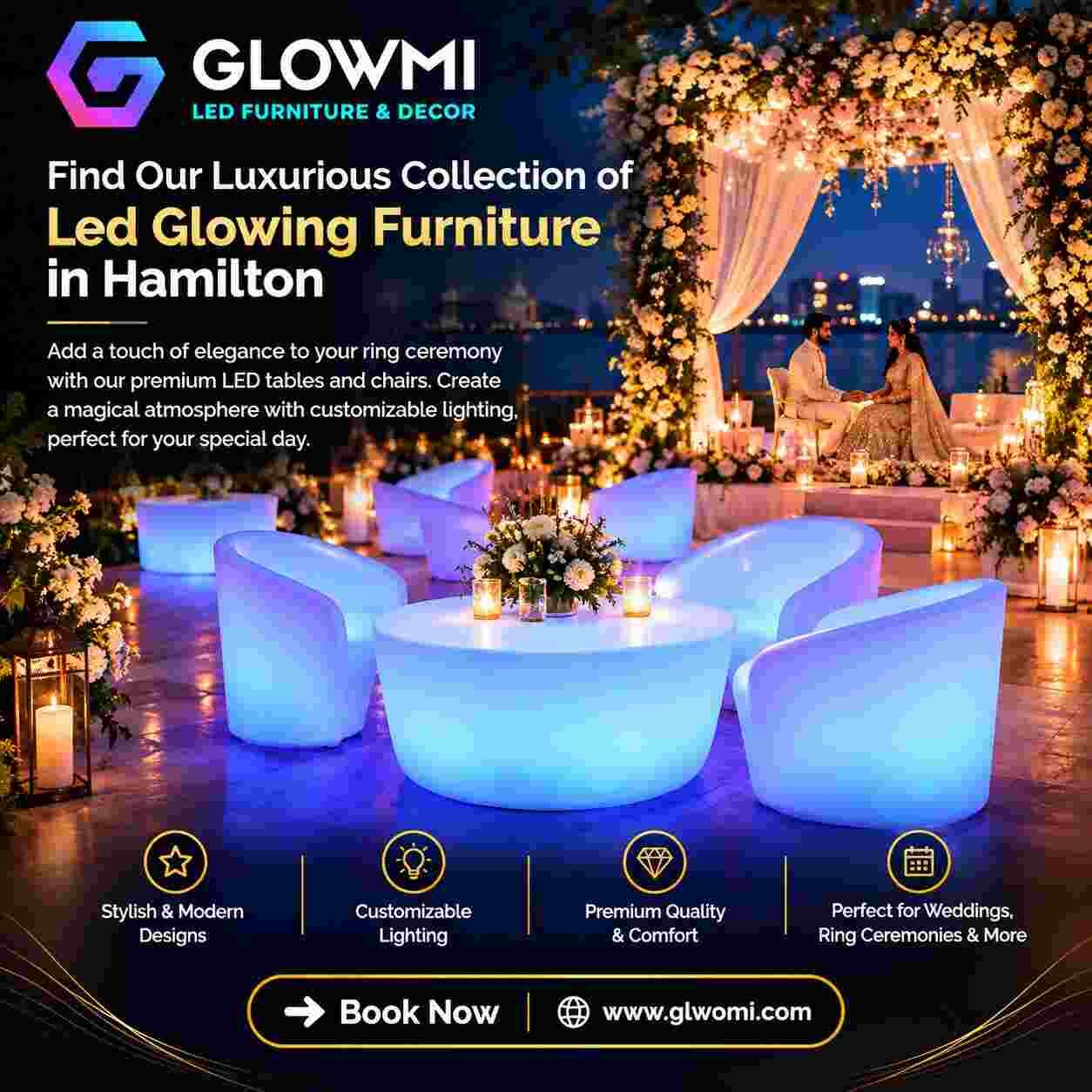 Toronto, Furniture, CAD 2850,  Find Our Luxurious Collection Of Led Glowing Furniture In Hamilton
