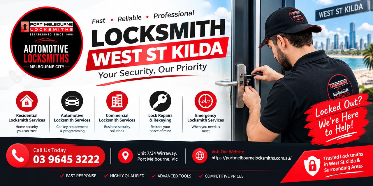 Melbourne, Automotive, Locksmith West St Kilda