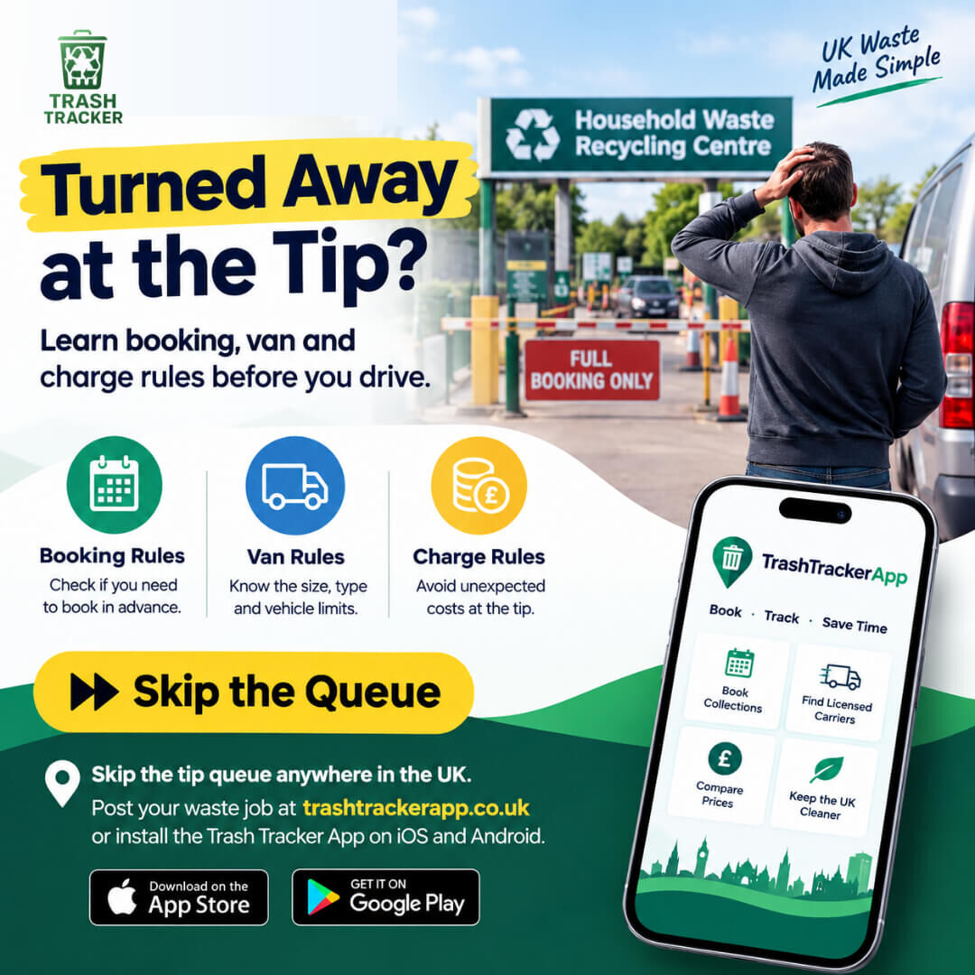 Birmingham, Recycling, Tip Rules UK: Booking, Vans & Charges | TrashTrackerApp