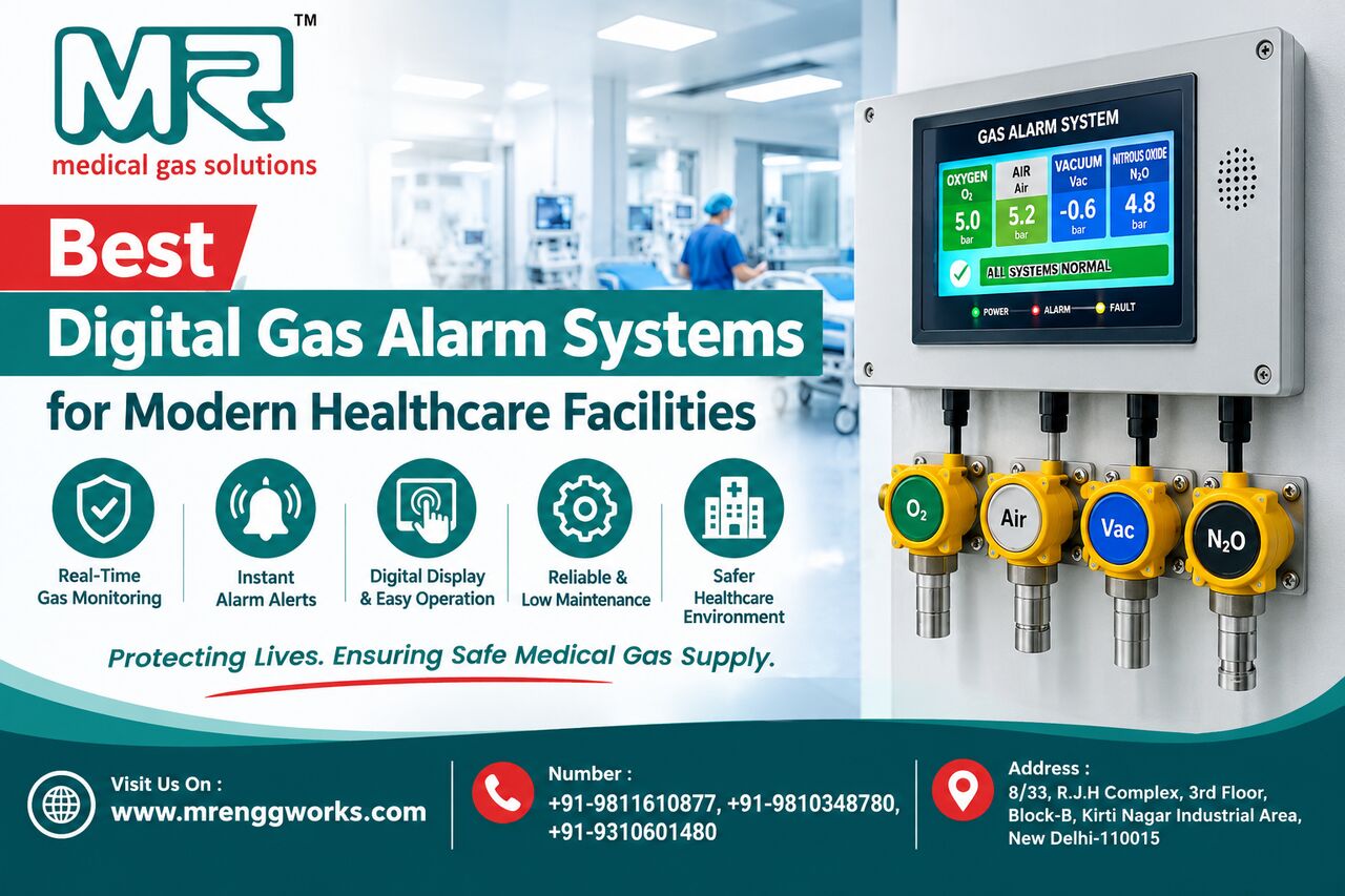New Delhi, Health, Best Digital Gas Alarm Systems For Modern Healthcare Facilities