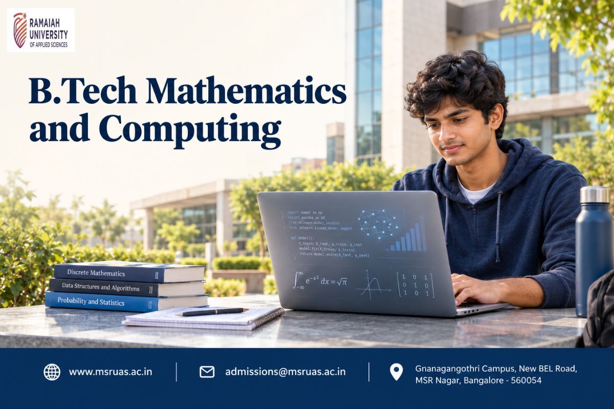 Bangalore, Education, Build Your Future With B.Tech Mathematics And Computing