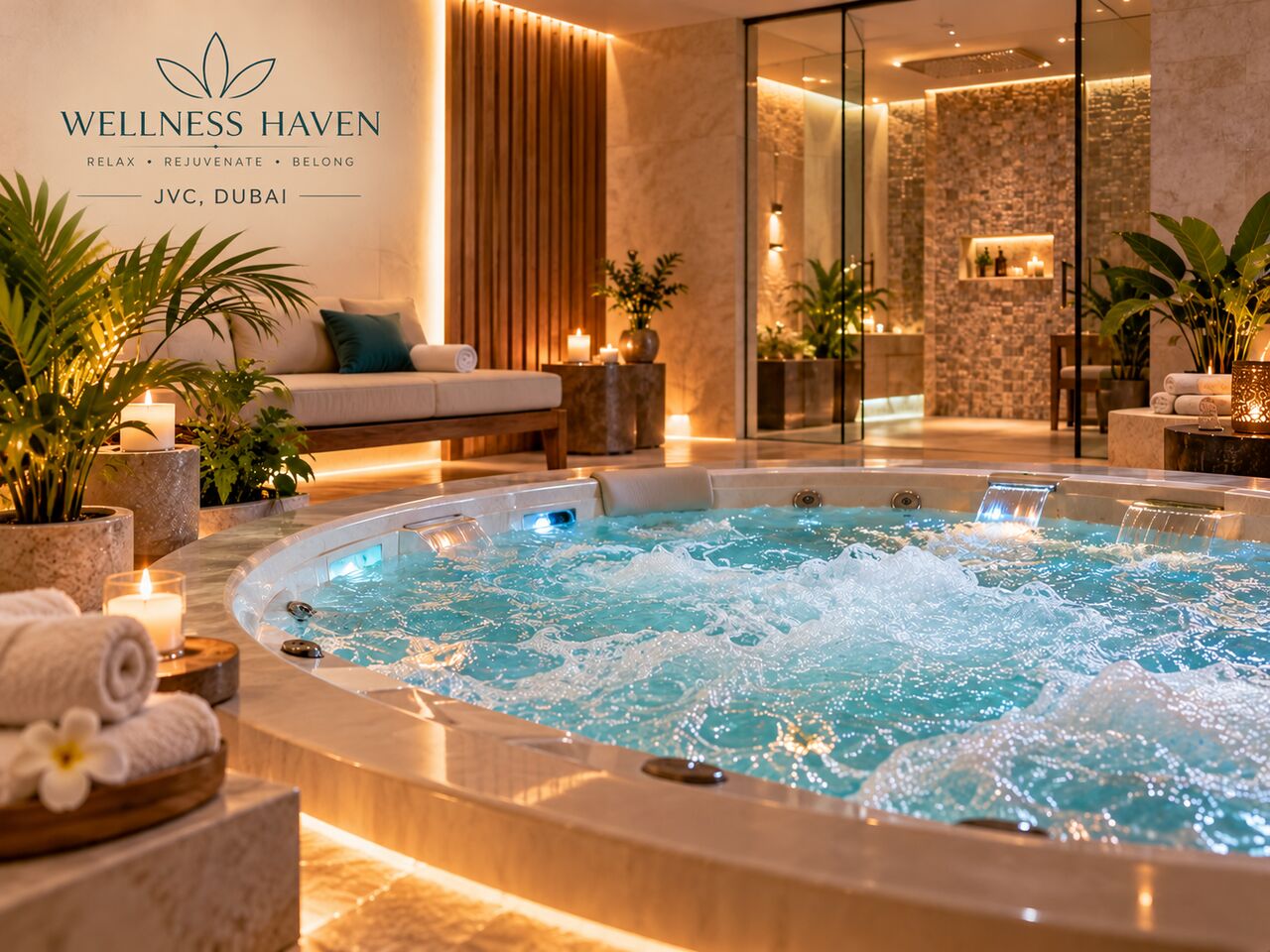 Dubai, Health, Relaxing Jacuzzi Experience In JVC, Dubai | Wellness Haven