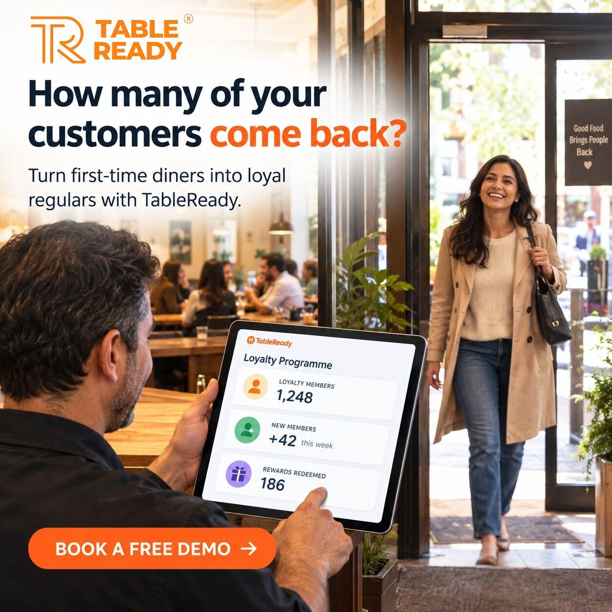 Cardiff, Food & Drink, Turn Every Customer Into A Regular With TableReady!