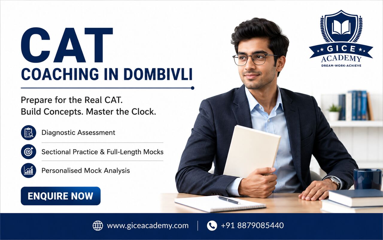 Mumbai, Education, CAT Coaching Classes In Dombivli | GICE Academy