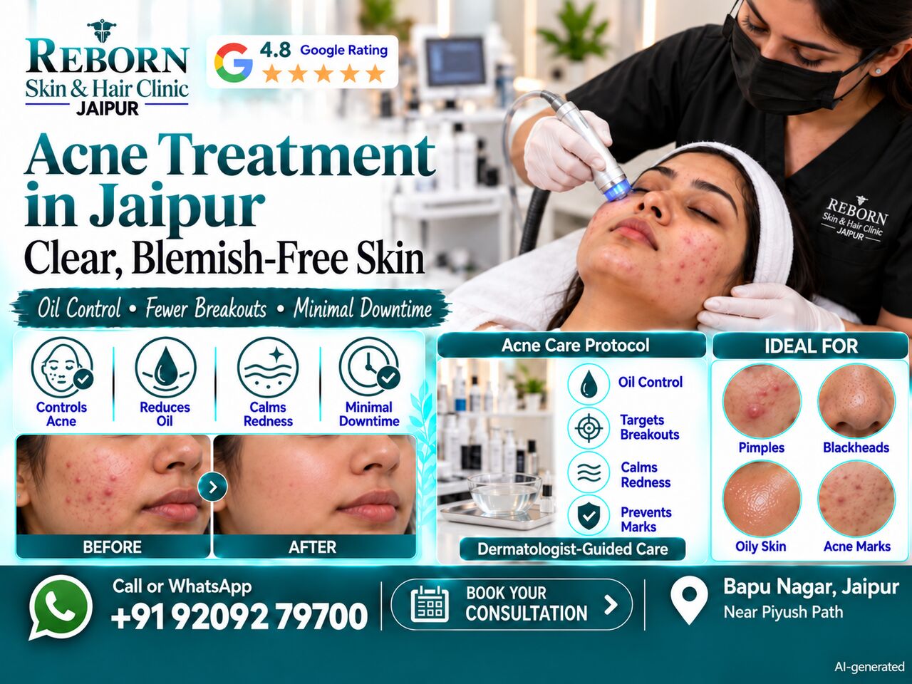 Jaipur, Health & Beauty Items, INR 2499,  Acne Treatment In Jaipur For Cystic Pimples