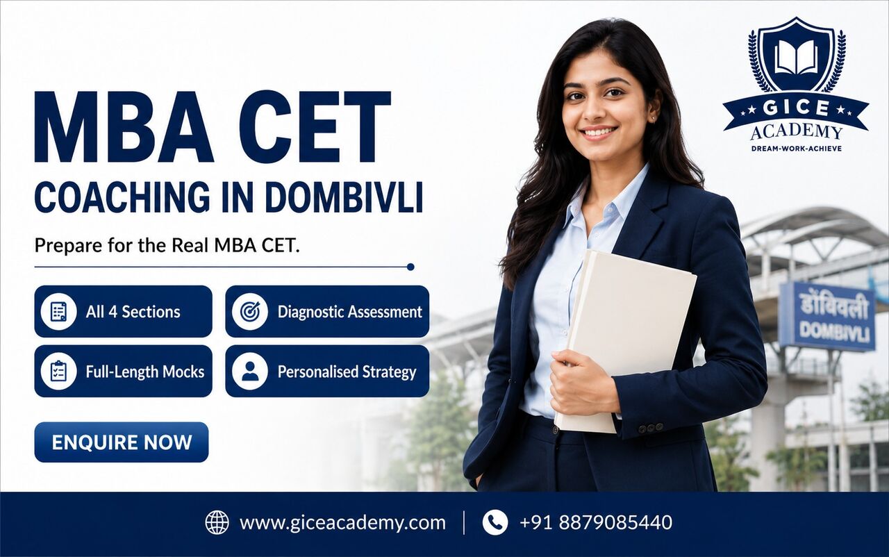 Mumbai, Education, MBA CET Coaching Classes In Dombivli | GICE Academy