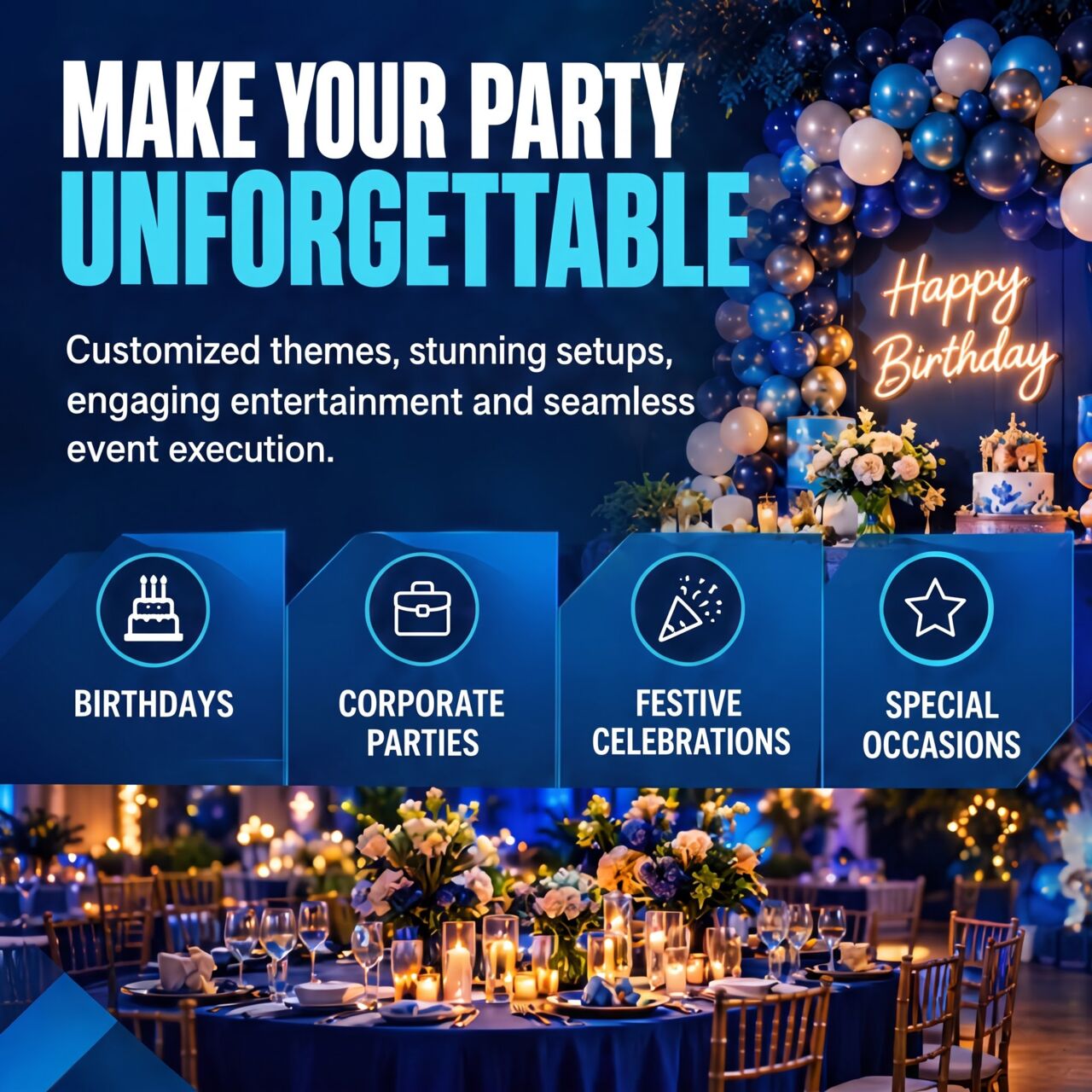 Laxmi Nagar, Events, Corporate Theme Party Management For Employee Engagement