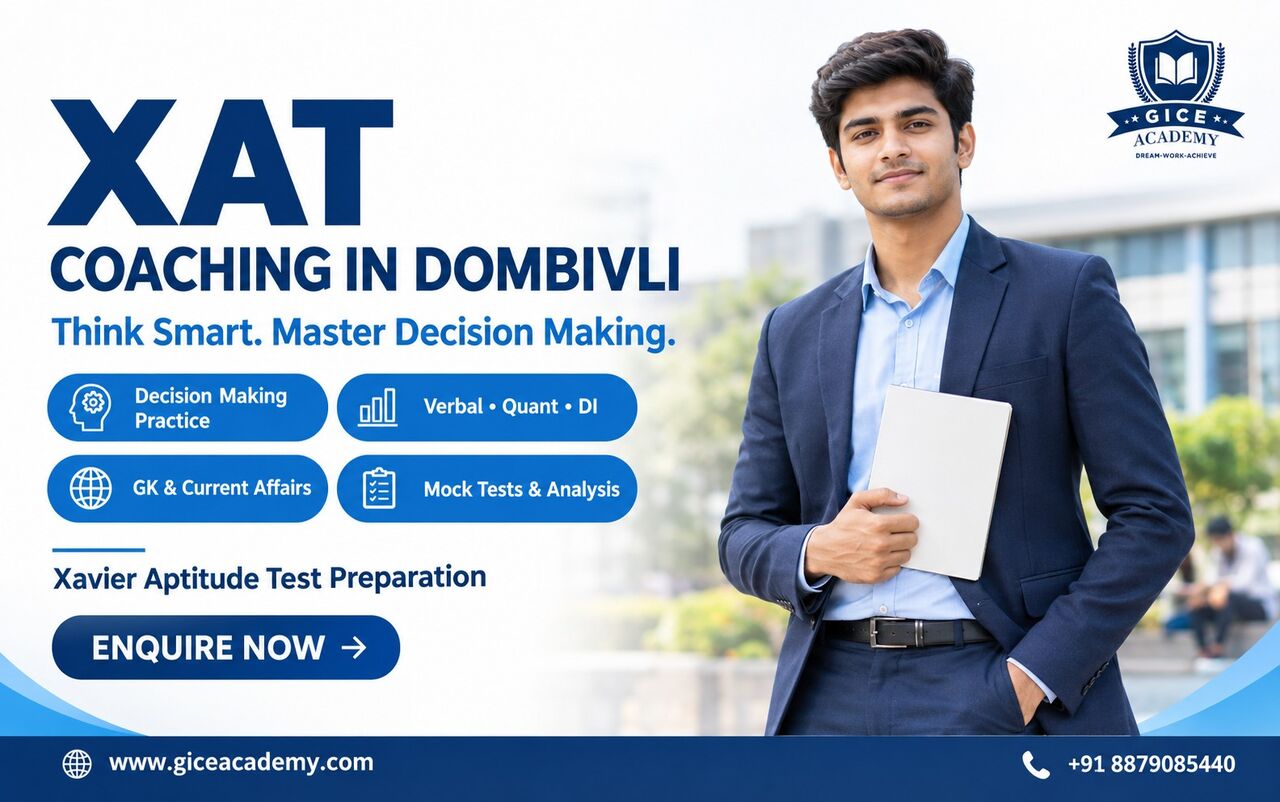 Mumbai, Education, XAT Coaching Classes In Dombivli | GICE Academy