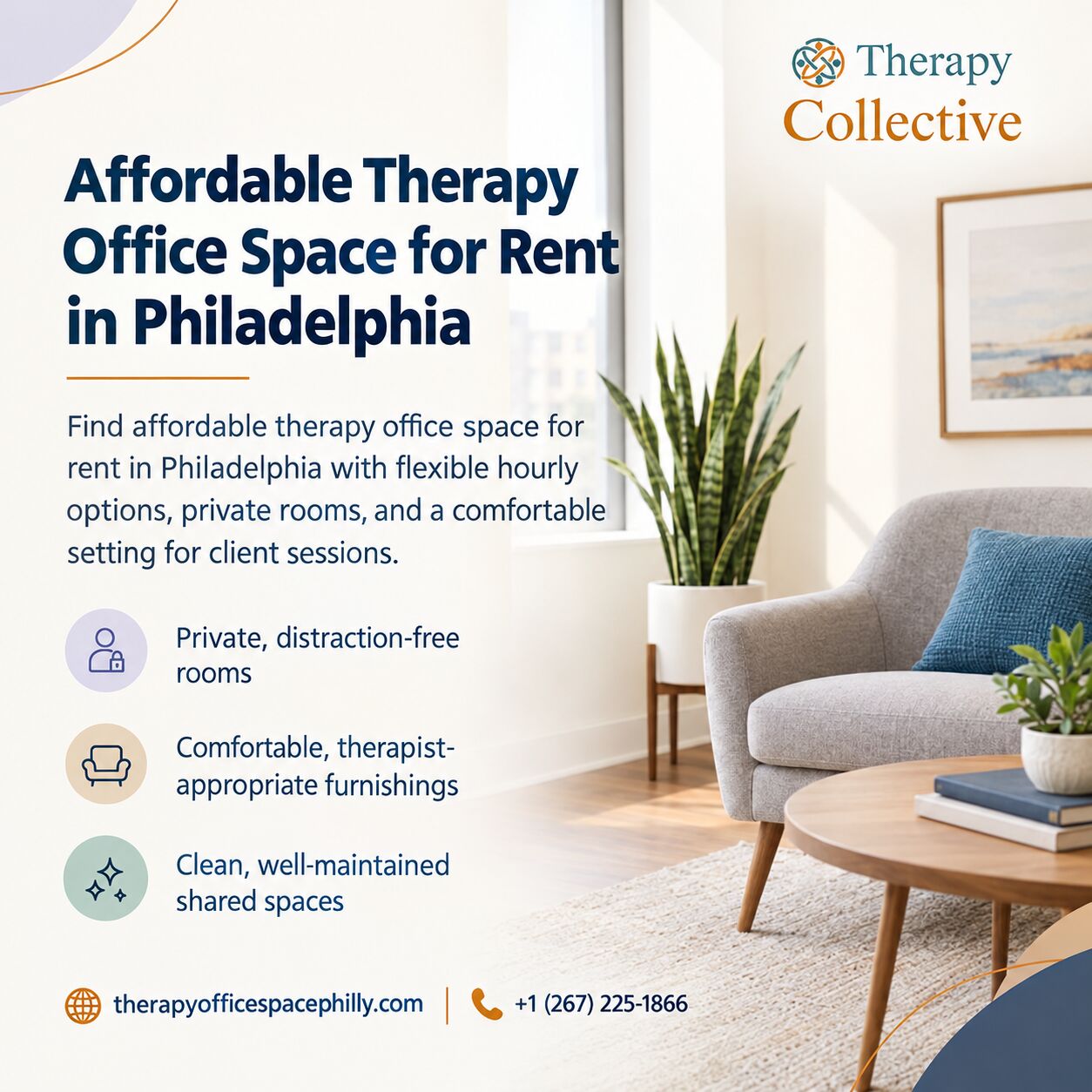 New York, Business, Professional Therapy Office Space For Rent In Philadelphia