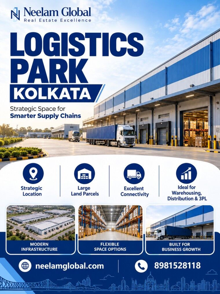 Kolkata, Industrial Land, Logistics Park Kolkata For Industrial And Warehousing Needs