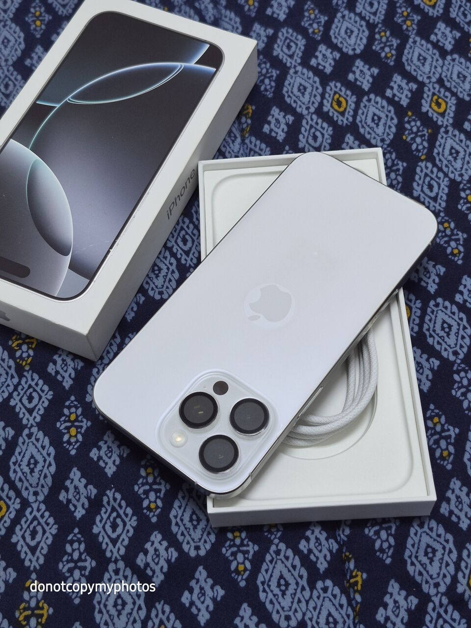 Al Rahmaniyah, Mobile Phones, SAR 3250,  IPhone 16 Pro Max 256gb White Titanium