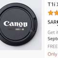 SAR 245,  Original Canon Charger, Lens Cover And Eye Piece