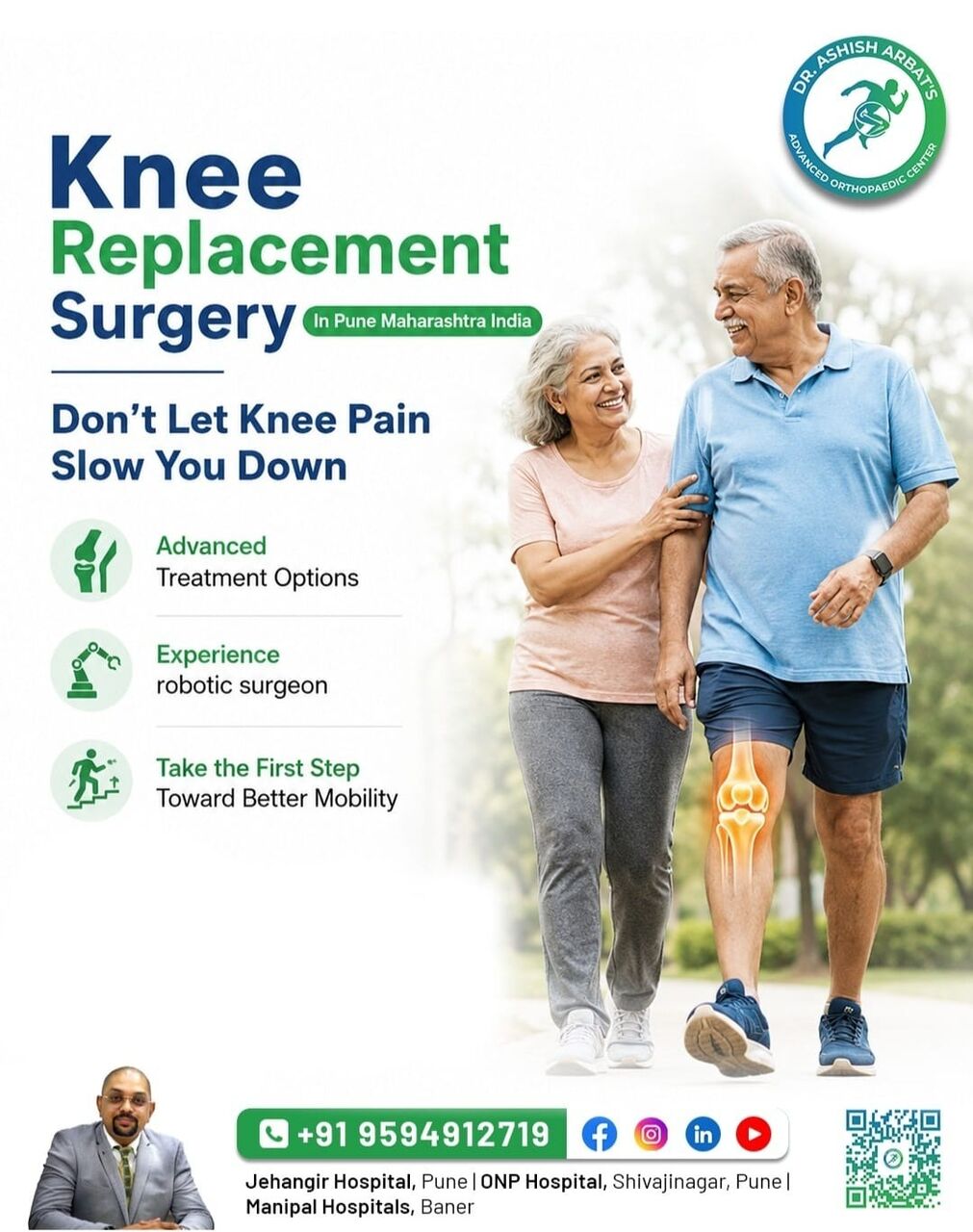 Mumbai, Health, Best Knee Surgeon In Pune Maharashtra India - Dr. Aashish Arbat