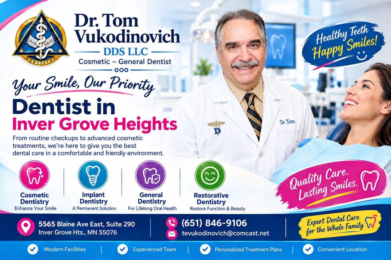 New York, Dental, Make Oral Health A Priority With A Dentist In Inver Grove Heights