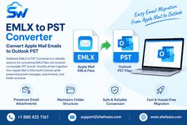 New York, Software Development, EMLX To PST Converter In New York &ndash; Shefware Email Conversion Software