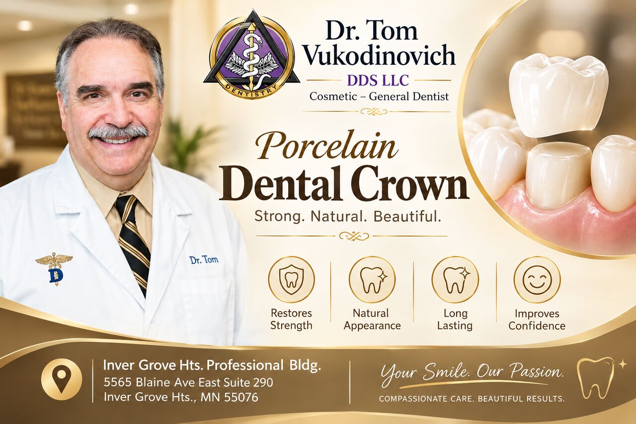 New York, Dental, Improve Tooth Function With A Custom Porcelain Dental Crown