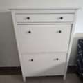 SAR 475,  For Sale: 2 Used IKEA Shoe Cabinets &ndash; White