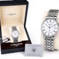 SAR 3200,  Brand New Longines Présence Automatic (L4.721.4.11.6) - Unworn With Plastics