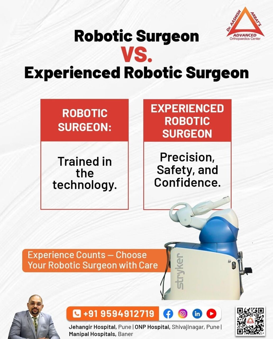 Mumbai, Health, Orthopedic Doctor In Pune Maharashtra India - Dr. Aashish Arbat