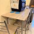 BHD 10,  Urgent Sale - 4 Seater Dining Table With 4 Chairs - Adliya