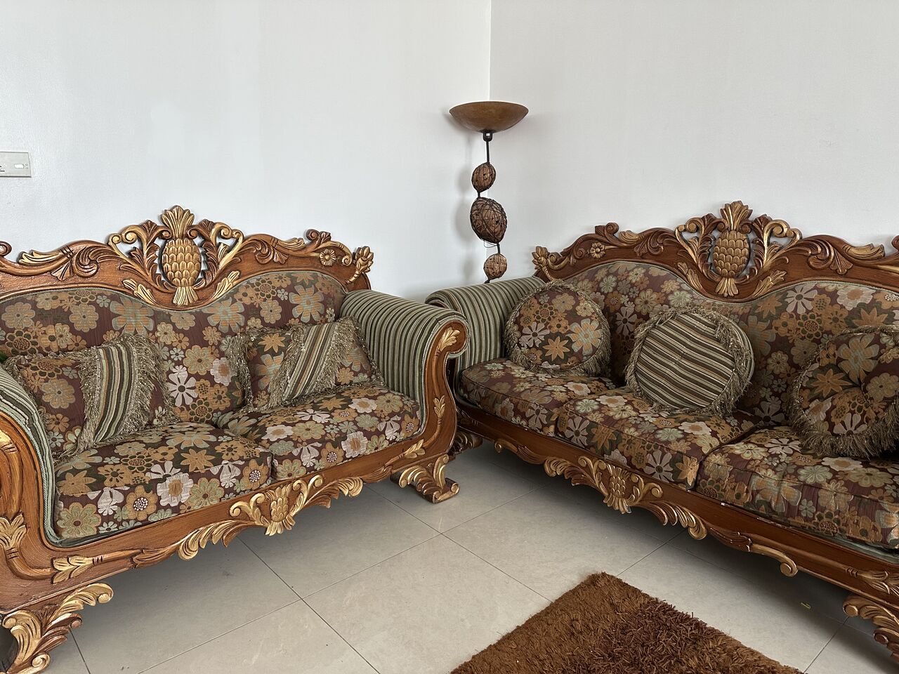 Khobar, Furniture, SAR 1200,  For Sale: Large Sofa Set (6 Pieces) 🛋️