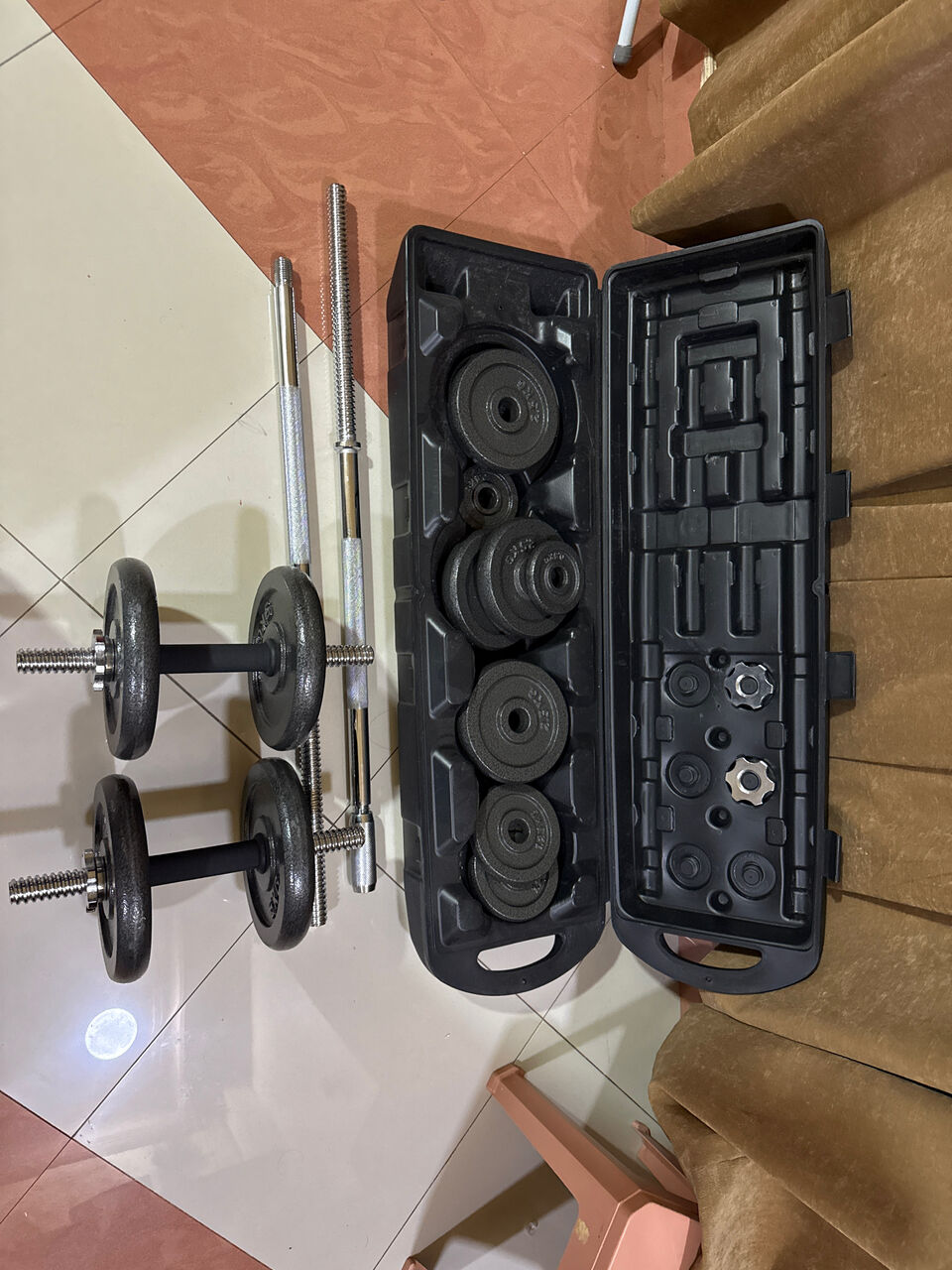 Jubail, Health & Beauty Items, SAR 300,  50 Kg Dumbell Set