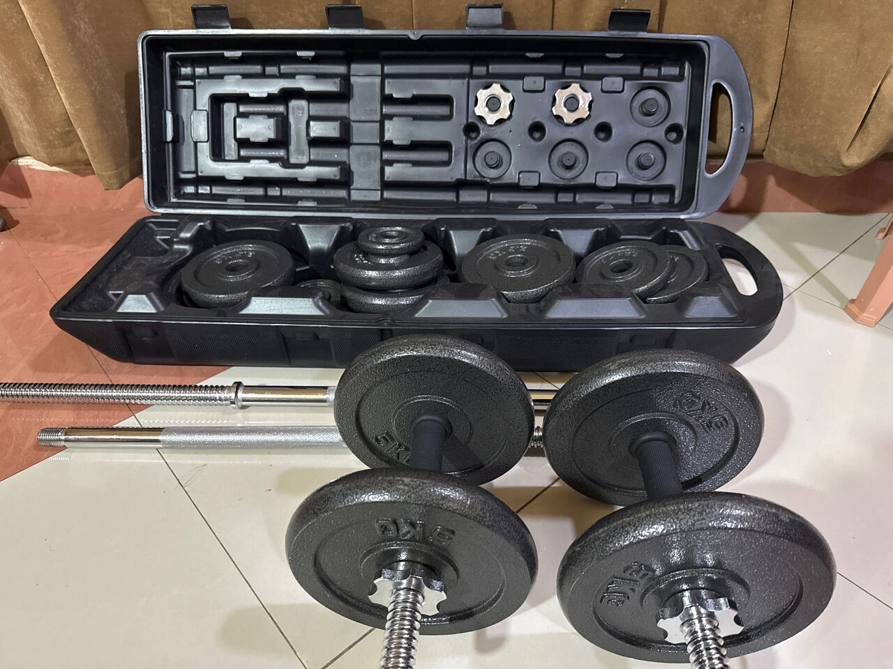 Jubail, Health & Beauty Items, SAR 300,  50 Kg Dumbell Set