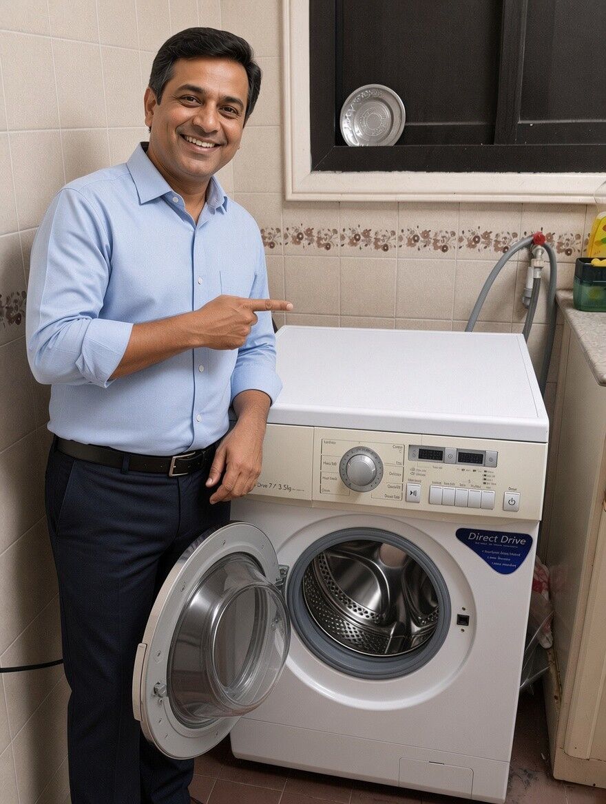 Manama, Machinery, BHD 55,  Urgent Sale:  LG Direct Drive Washing Machine 7kg For Sale &ndash; Working Condition