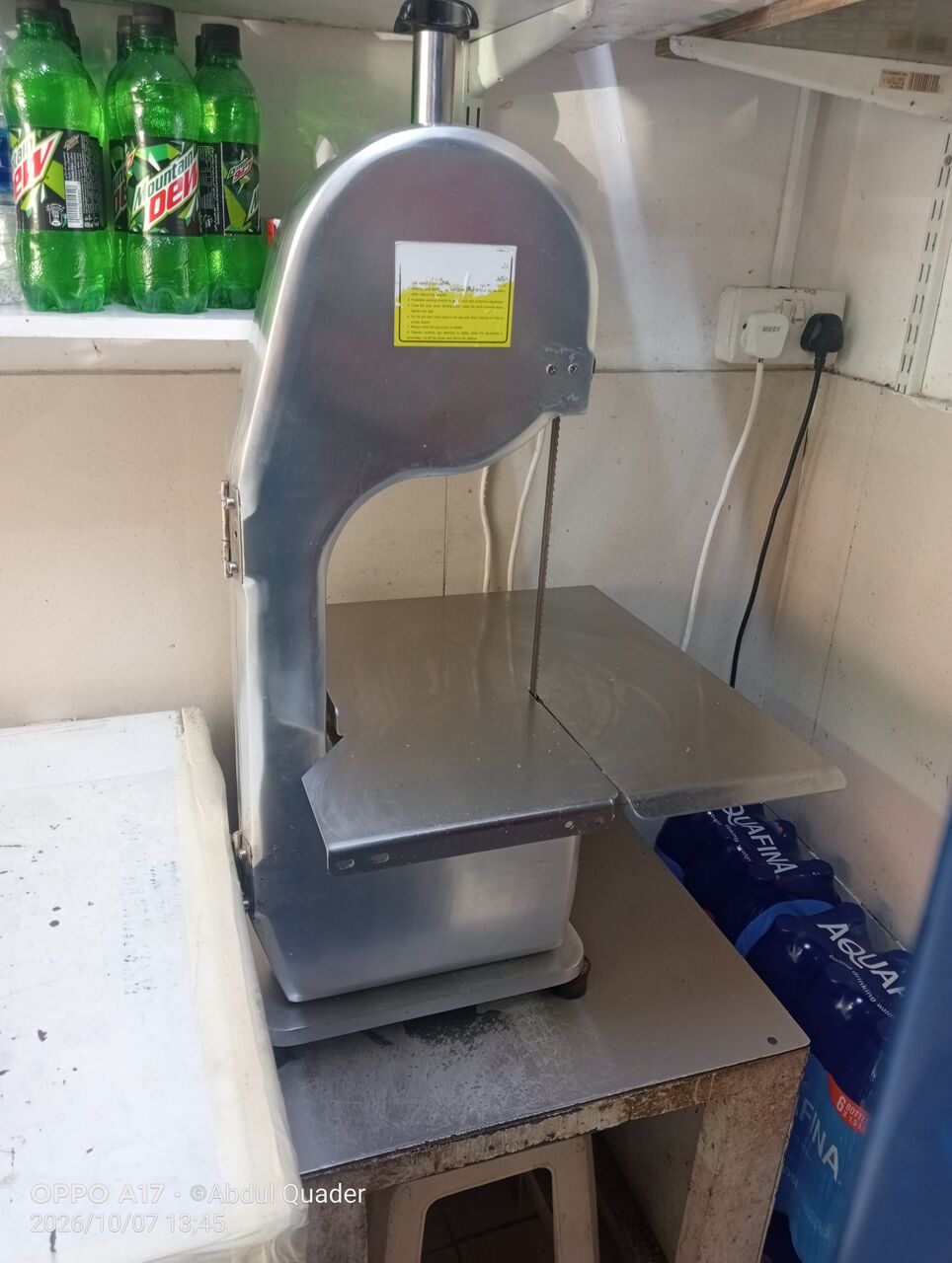 Manama, Machinery, BHD 280,  Commercial Meat Bandsaw / Bone Saw Machine For Sale &ndash; Running Condition