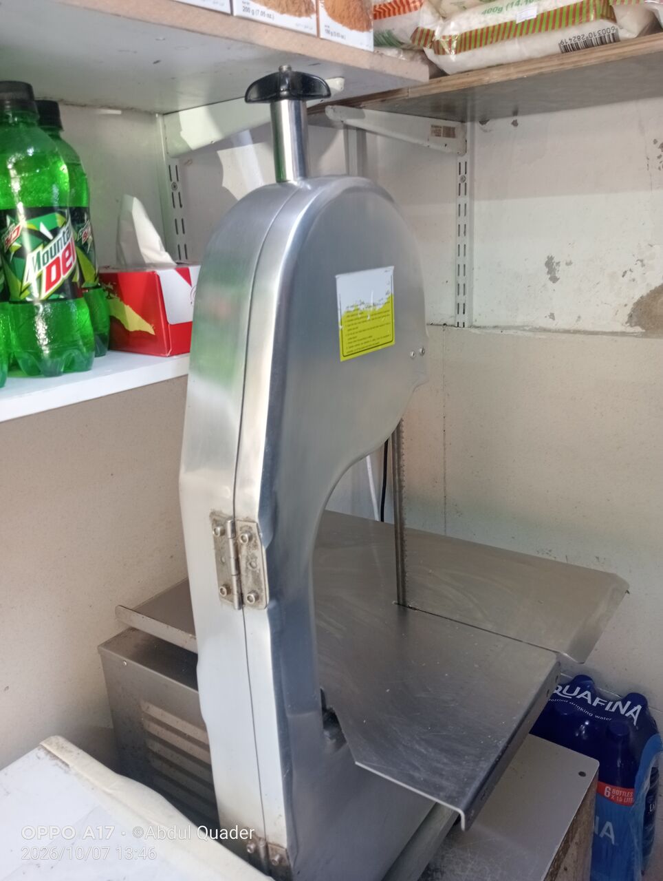 Manama, Machinery, BHD 280,  Commercial Meat Bandsaw / Bone Saw Machine For Sale &ndash; Running Condition