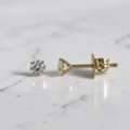 GBP 450,  Premium Lab Diamond Earrings For Modern Sophistication