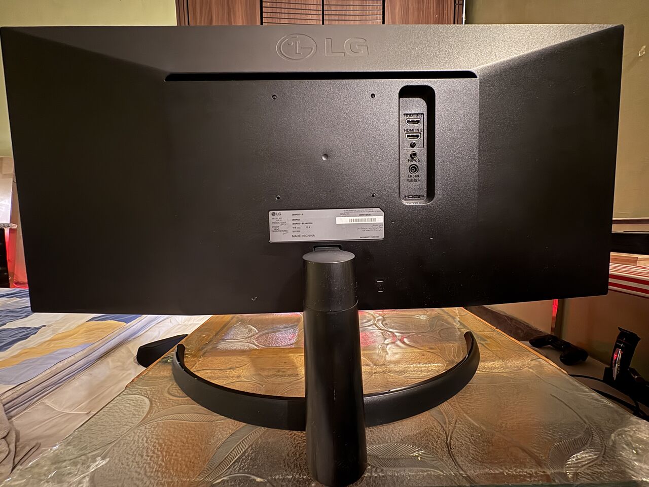 Al Aziziyah, Computers, SAR 450,  LG 29" UltraWide IPS Monitor (29WP500-B) &ndash; Pristine Condition (Al Aziziyah)