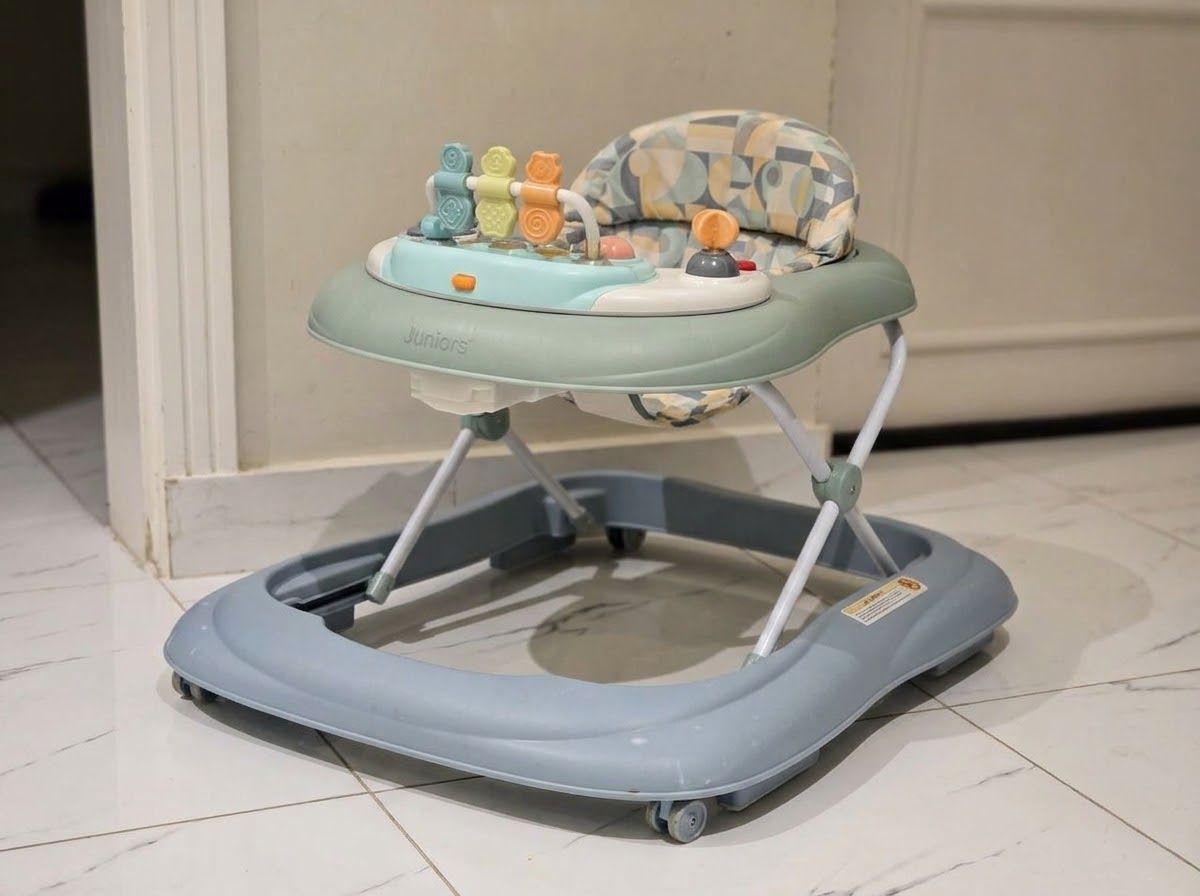 Khobar, Baby & Kid Stuff, SAR 90,  2-in-1 Juniors Baby Walker (Pre-owned) -Multifunctional, And Adjustable