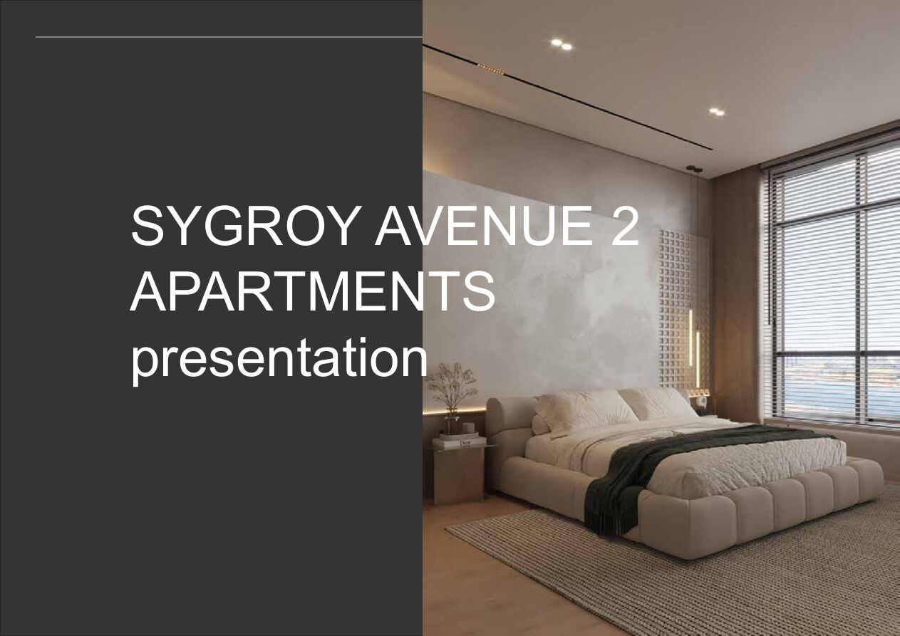 Athens, Real Estate For Sale, EUR 318000,  2 BR,  57 Sq. Meter,  Santheos ST-031 Sygrou2 A-10 Apartment In Athens, Greece