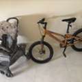 SAR 280,  Very New Kids Bicycle & Baby Pram Stroller
