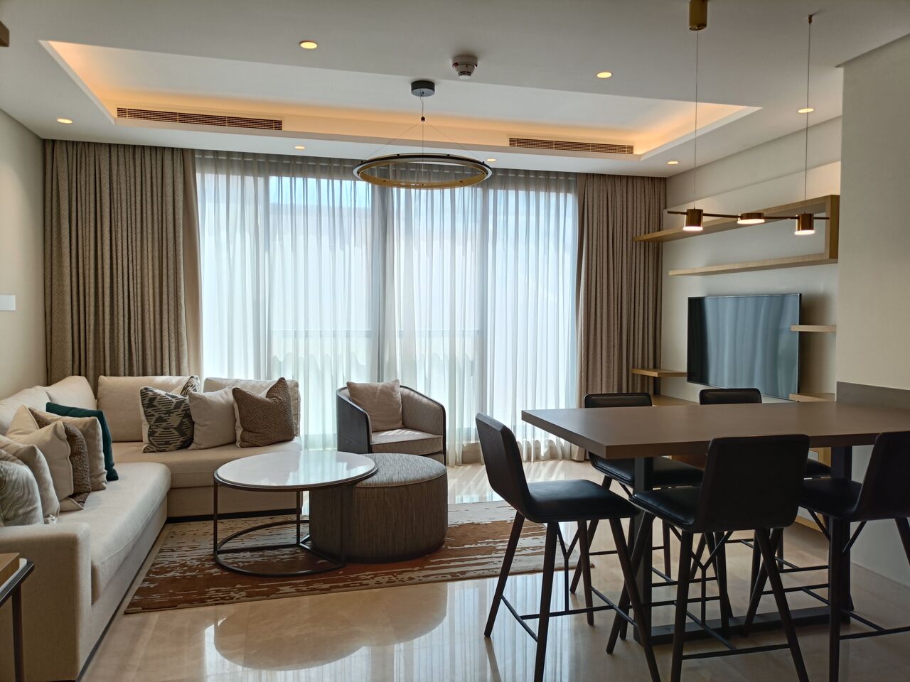 Adliya, Apartments, Flats, Houses & Villas, BHD 650/month,  Furnished,  2 BR,  180 Sq. Meter,  Fully Furnished Luxurious 2bhk With Ewa