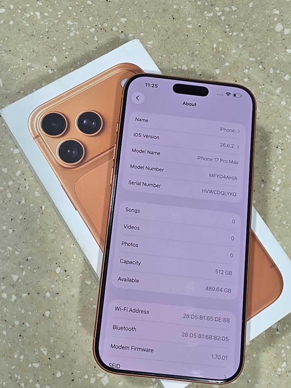 Dammam, Mobile Phones, SAR 4500,  IPhone 17 Pro Max 512 GB