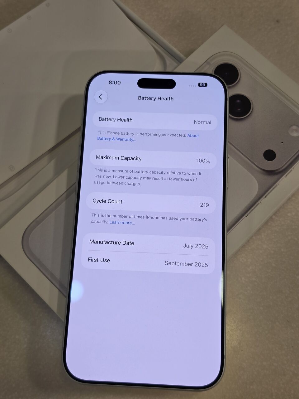 Dammam, Mobile Phones, SAR 4200,  IPhone 17 Pro Max