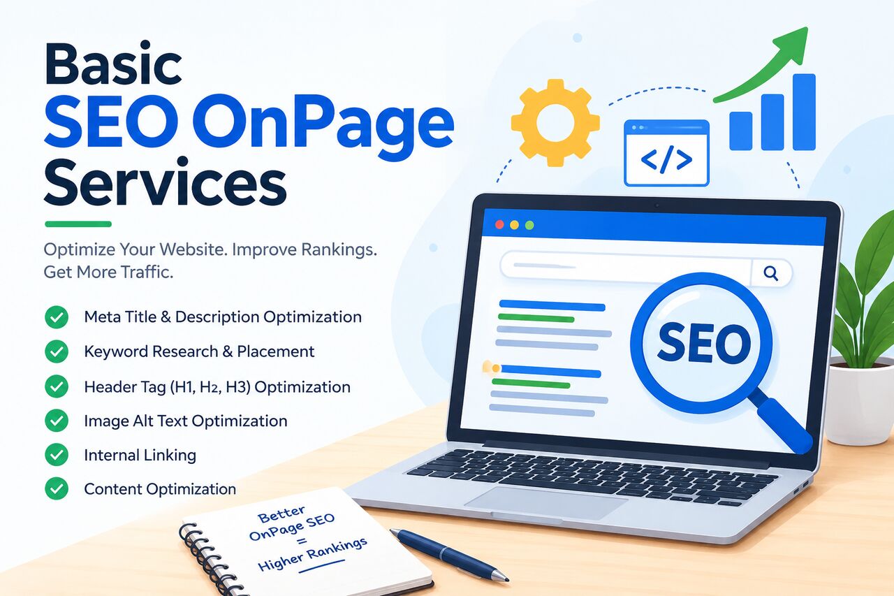 London, Business, Basic SEO On-Page Services For Better Google Rankings