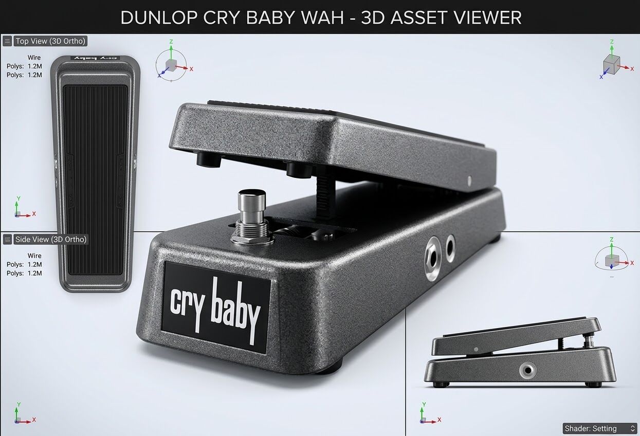 Manama, Musical Instruments, BHD 33,  Guitar Wah Pedal (dunlop Crybaby)