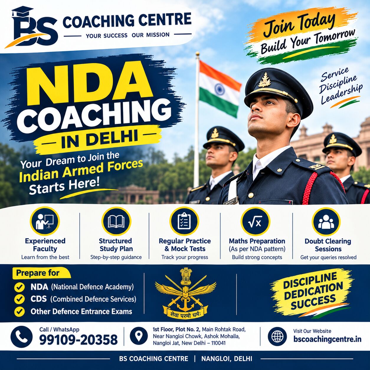 New Delhi, Education, Indian Air Force Coaching In Delhi