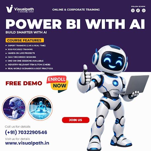 Hyderabad, Lessons Offered, Power BI Training With AI | Power BI Classes Online