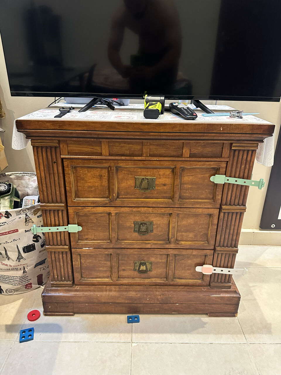 Jubail, Household Items, SAR 60,  Wooden Storage Box For Sale