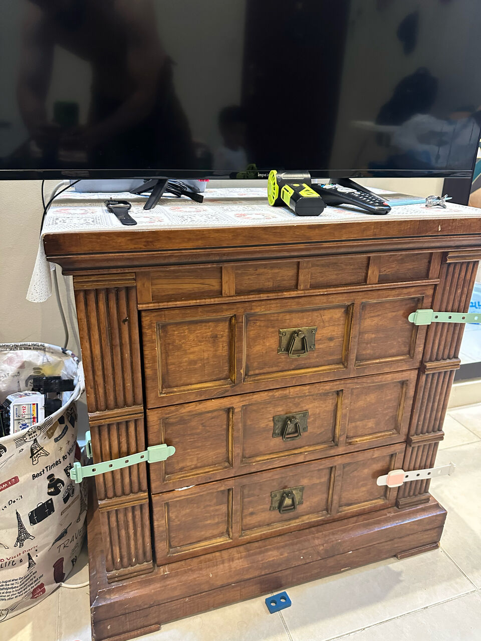Jubail, Household Items, SAR 60,  Wooden Storage Box For Sale