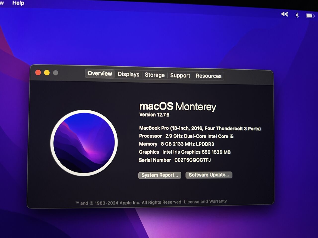 Juffair, Computers, BHD 165,  2016 13 Inch MacBook Pro Touch Bar For Sale