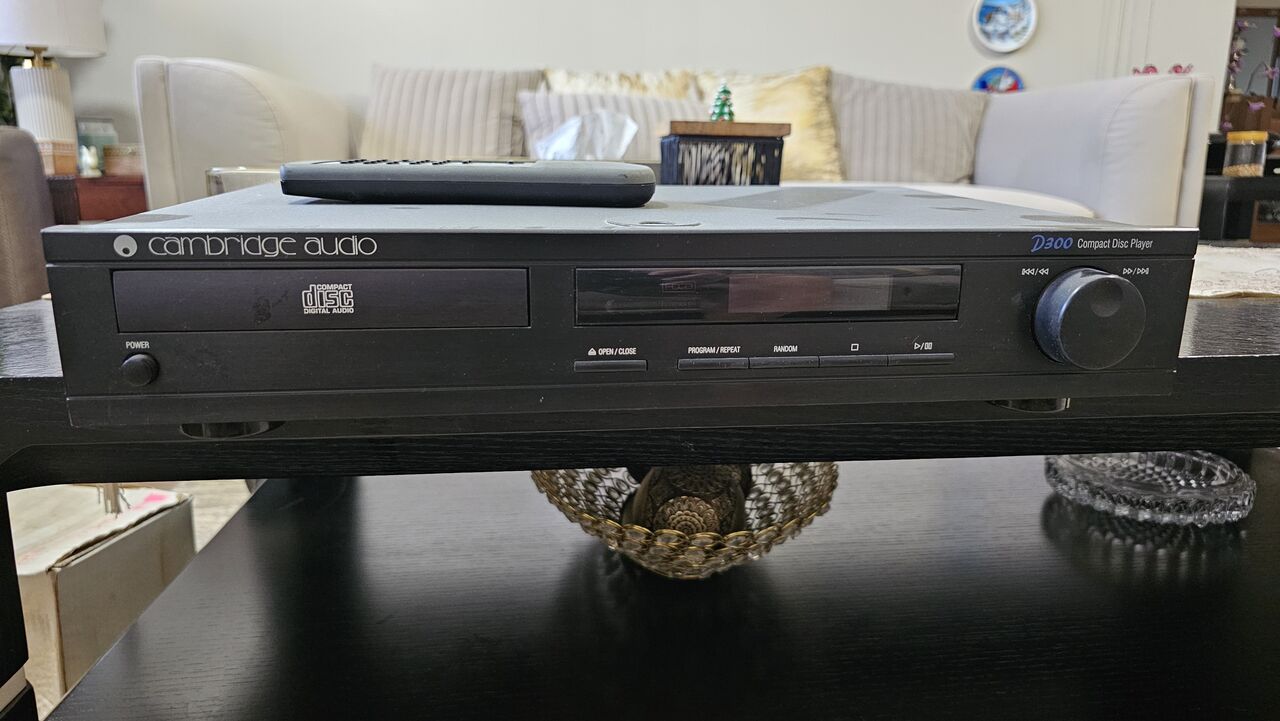 Riyadh, Electronics, SAR 50,  Cambridge Audio CD Player