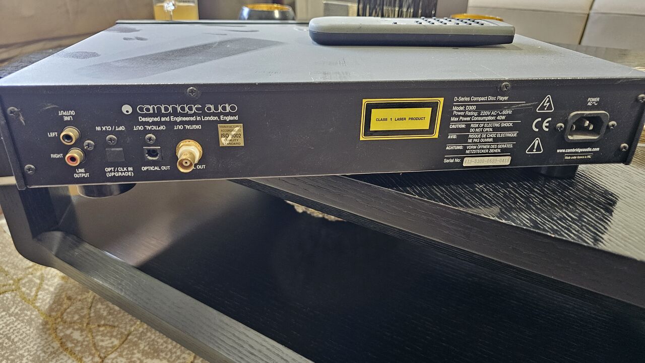 Riyadh, Electronics, SAR 50,  Cambridge Audio CD Player