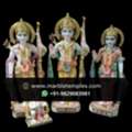 INR 9999,  Buy Ram Darbar Marble Statue For Temple And Home Worship
